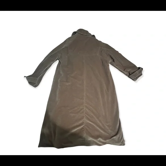 Beautiful Vintage Cashmere Trench Coat 🧥 🤎with silk interior - Picture 2 of 8